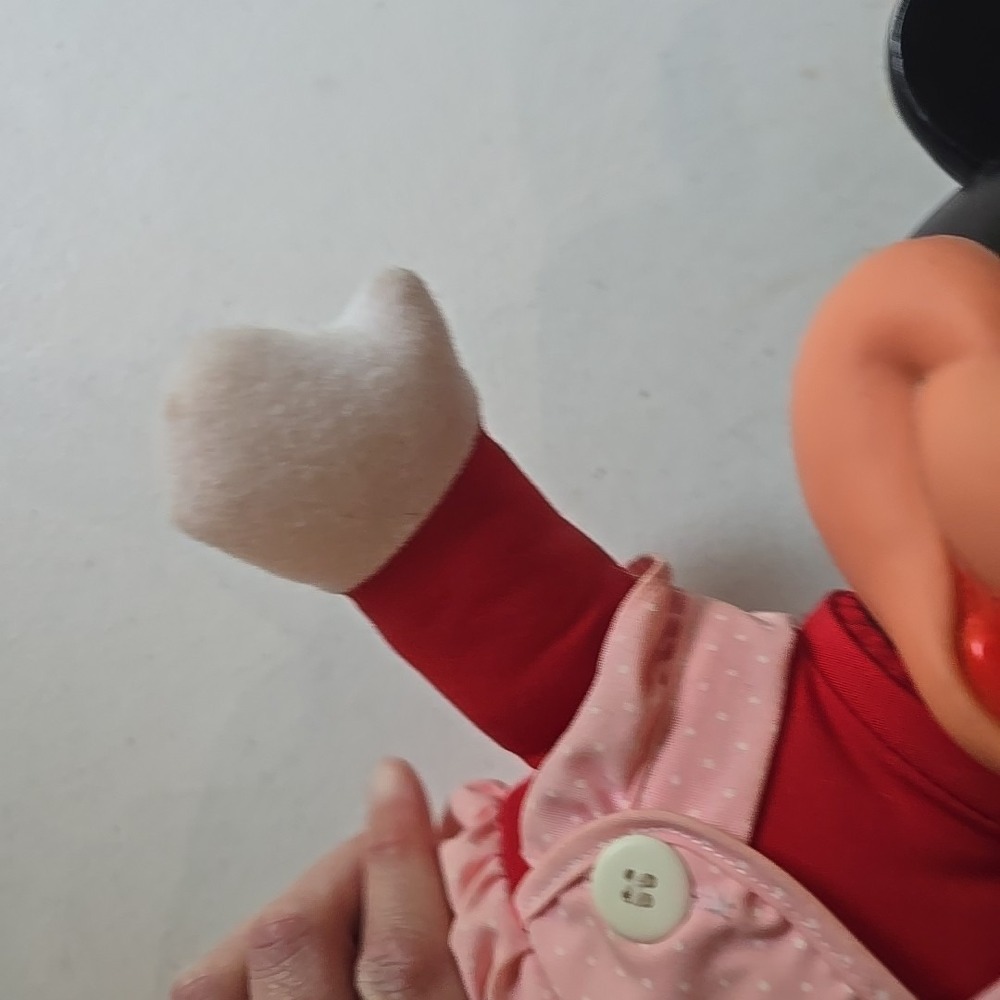 Minnie Mouse Doll Vintage Disney 80's Mattel Learn to Dress Me - Picture 5 of 8